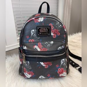 Loungefly Star Wars/Disney Darth Vader mini Backpack/ purse